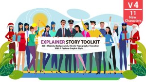 Videohive Story Maker Explainer Toolkit v3 Product Promo template preview