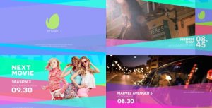 Colorfull Broadcast Pack Video Displays template preview