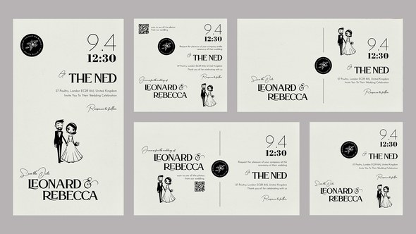 Videohive Hogan Modern Wedding Invitation Openers template preview