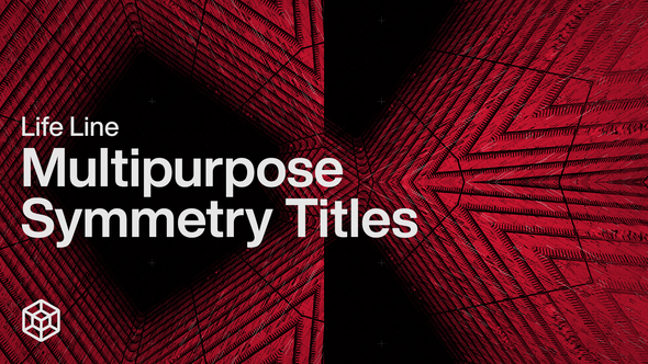 Life Line - Multipurpose Symmetry Titles Video Displays template preview