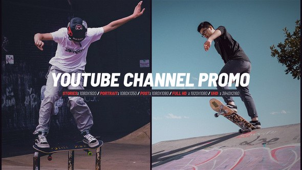 Videohive Youtube Channel Promo 56267198 Openers template preview