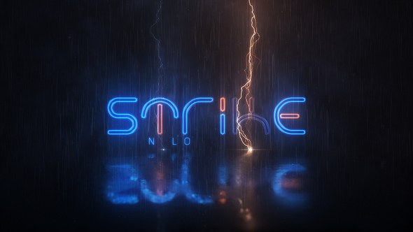 Videohive Neon Logo 23574457 Logo Stings template preview
