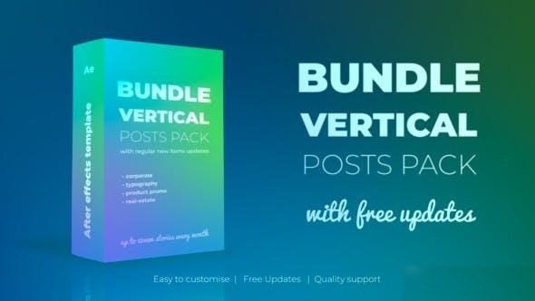 Videohive Vertical Stories Pack Openers template preview