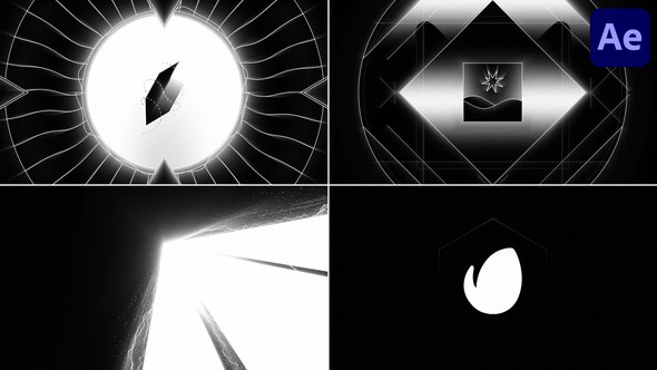 Videohive Strokes Logo for After Effects Logo Stings template preview