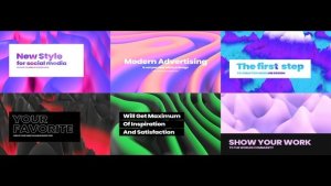 Videohive Titles And Backgrounds For After Effects Titles template preview