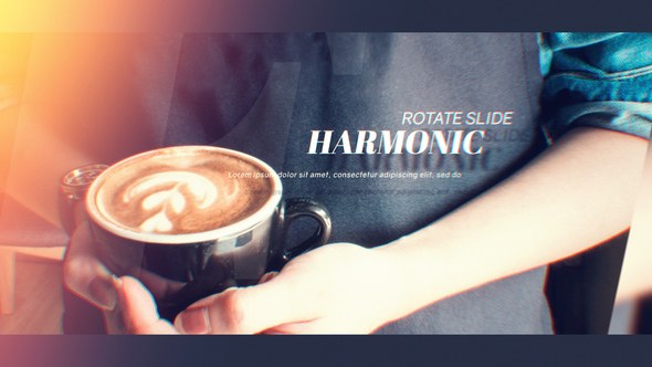 Videohive Harmonic Rotate Slide Video Displays template preview