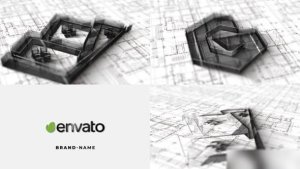 Videohive Architectural Intro Logo Logo Stings template preview