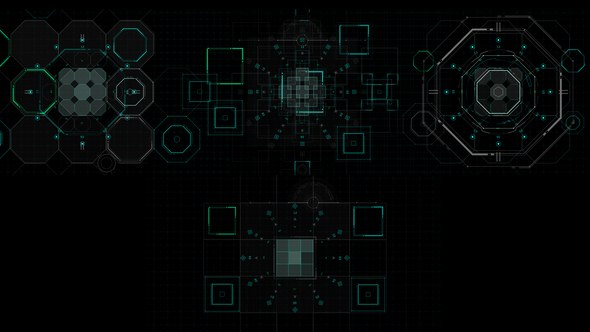 Videohive HUD700 Special Gadget 5 Elements template preview