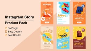 Videohive Product Promo Instagram Stories V07 Product Promo template preview
