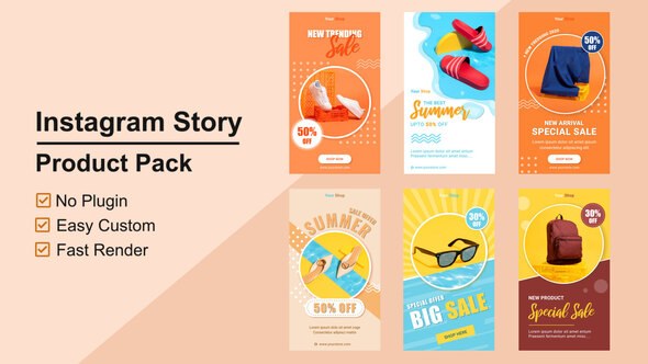 Videohive Product Promo Instagram Stories V07 Product Promo template preview