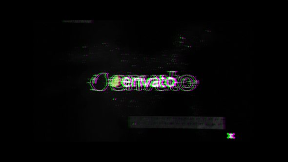 Videohive Glitch Logo 21974631 Logo Stings template preview