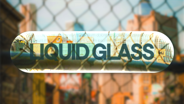 Videohive Liquid Glass Titles 60608561 Titles template preview