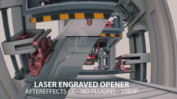 Laser Engraved Opener Video Displays template preview