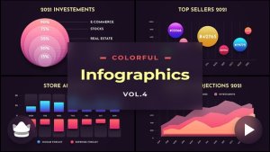 Videohive Colorful Infographics Vol.4 Infographics template preview
