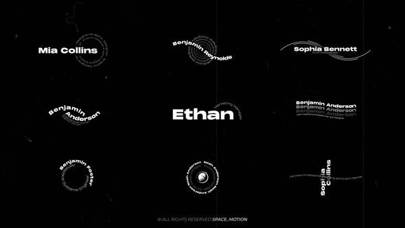 Videohive Elegant Lower Thirds & Titles _AE Elements template preview