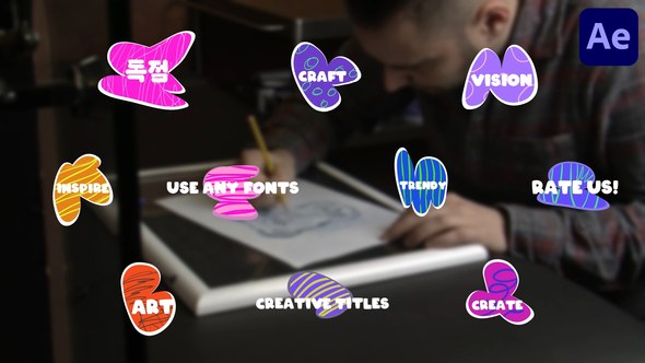 Videohive Abstract Creative Titles for After Effects Titles template preview