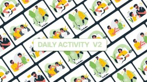 Videohive Daily Activity Icon Animation Elements template preview
