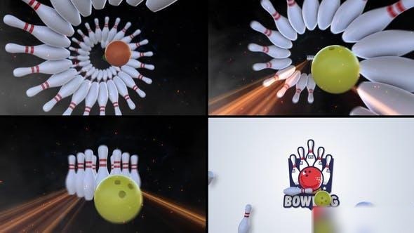 Videohive Bowling Logo Reveal Logo Stings template preview