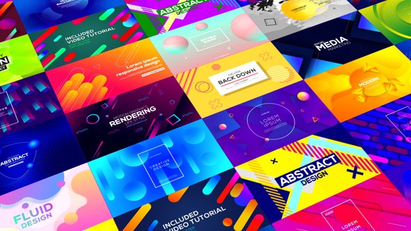Videohive Modern Typography | Responsive Design | Auto Resizable Titles Elements template preview