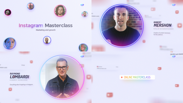 Videohive Instagram Masterclass - Event Promo Product Promo template preview