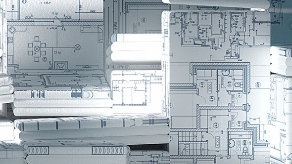 Videohive Construction and Electric Blueprints White Intro. 6 Ready Presets. Openers template preview