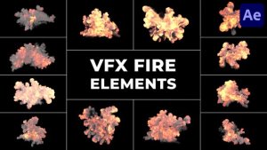 Videohive VFX Fire Elements for After Effects 51546933 Elements template preview