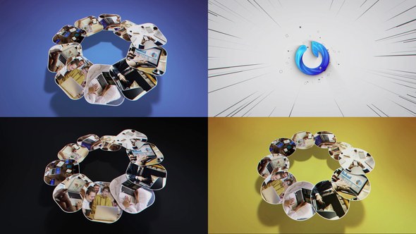 Corporate Media Unveil Premiere Pro template preview