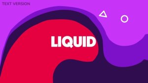 Videohive Liquid Logo Reveal 54005595 Logo Stings template preview