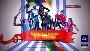 Videohive Sports Tournament Coming soon Elements template preview