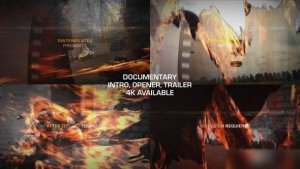 Videohive Documentary Trailer 40033738 Openers template preview