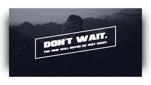 Videohive Smooth Text Animation Titles template preview