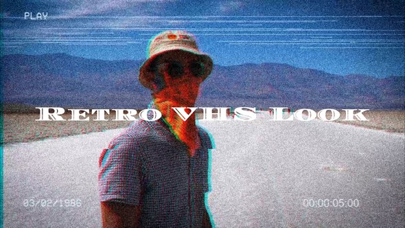 Videohive VHS Retro Look 52049040 Elements template preview