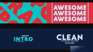 Videohive Text Typo Intro Openers template preview
