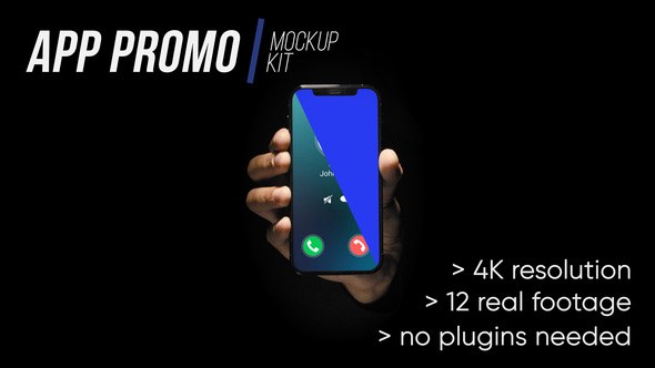 Videohive App Promo MockUp Kit Product Promo template preview