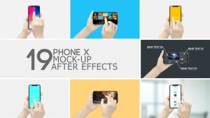 Smartphone Display | App Promo Video Displays template preview