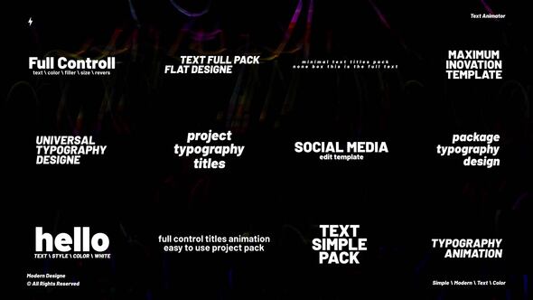 Videohive Elegant Title Animation | After Effects Titles template preview