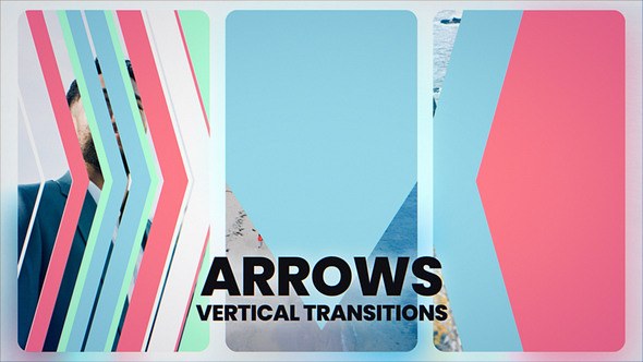 Videohive Arrows Transitions 56043989 Elements template preview