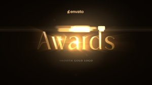 Videohive Smooth Gold Logo Logo Stings template preview