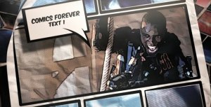 Comics Forever Video Displays template preview