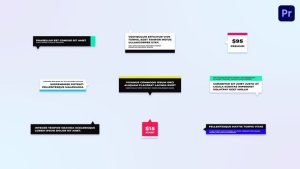 Stylish Call Outs For Premiere Pro Premiere Pro template preview