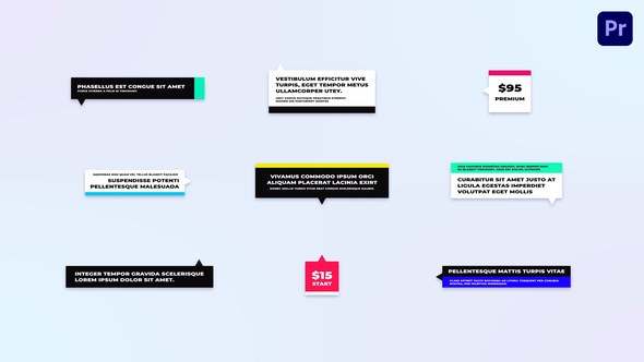 Stylish Call Outs For Premiere Pro Premiere Pro template preview