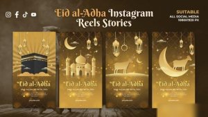 Videohive Eid al-Adha Instagram Reels Stories Ramadan template preview