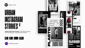 Videohive Urban Instagram Stories II Product Promo template preview