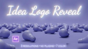 Videohive Idea Logo Reveal 37378461 Logo Stings template preview