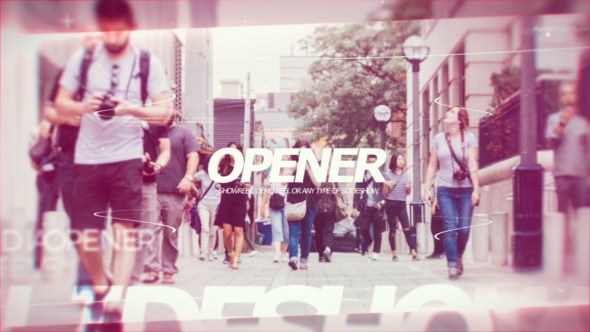 Modern Opener PRX Video Displays template preview