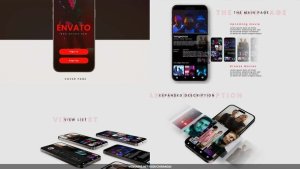 Videohive 3D Mobile App Promo Product Promo template preview