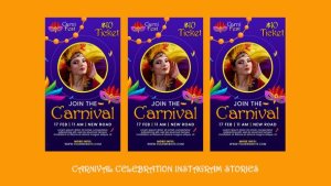 Videohive Carnival Celebration Instagram Stories Openers template preview