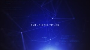 Videohive Futuristic Titles 36530621 Titles template preview
