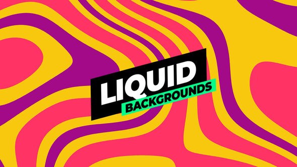 Videohive Liquid Backgrounds 51003126 Elements template preview