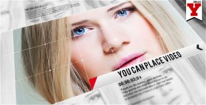 Videohive Big Layout Video Displays template preview